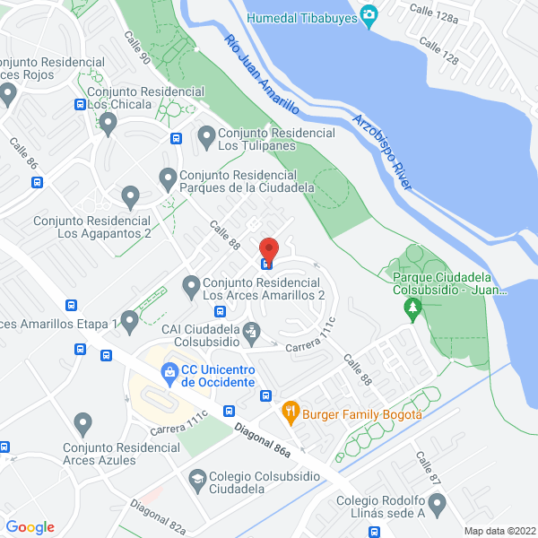 Mapa de Amic Constructores S.A.S.