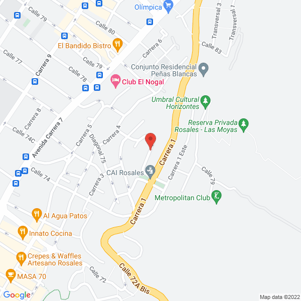 Mapa de Amifar Laboratorios S.A.S.