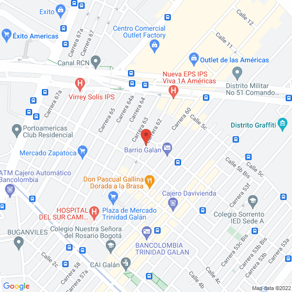 Mapa de Aps Ingenieria S. A. S.