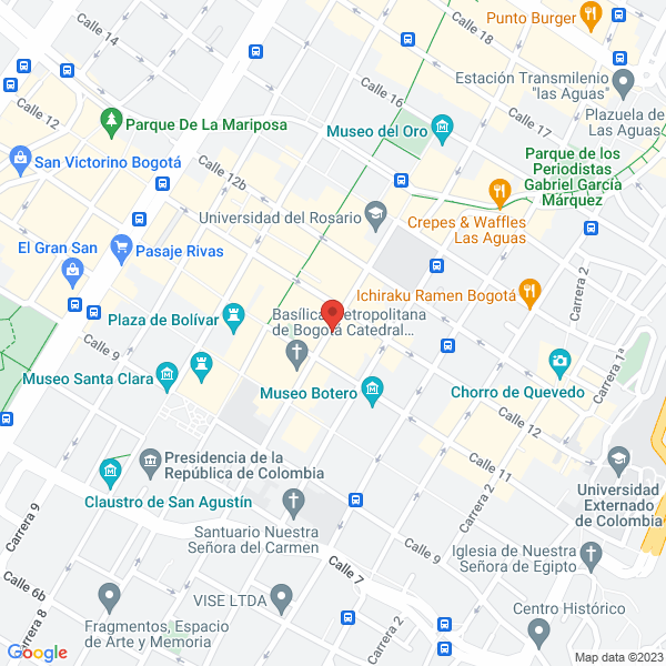 Mapa de Asesores Internacionales Asociados Aia S.A.S.