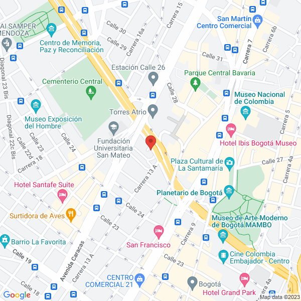 Mapa de Asesores Y Proveedores Ltda.
