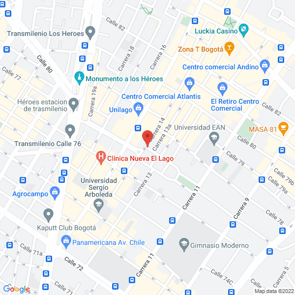 Mapa de Asesorías & Cobranzas Cb Ltda.
