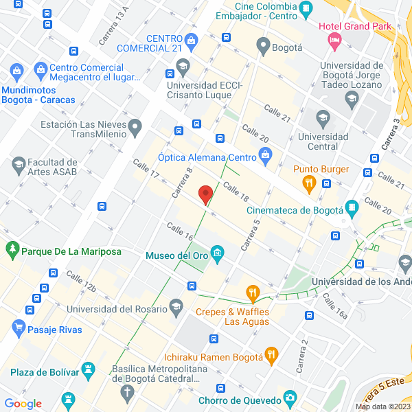 Mapa de Asesorias Cobranzas Y Recuperaciones De Colombia Recupera Ltda.