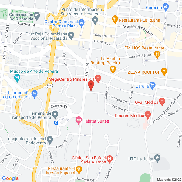 Map of Arenas Quintero Henry Mauricio