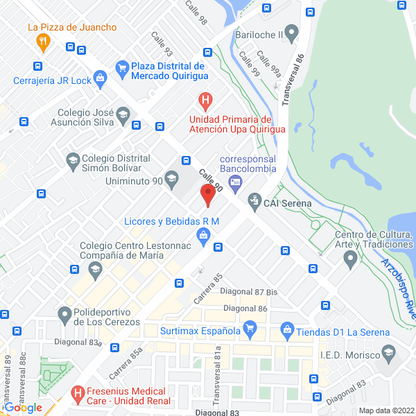 Mapa de Bernal Constructores Ltda.