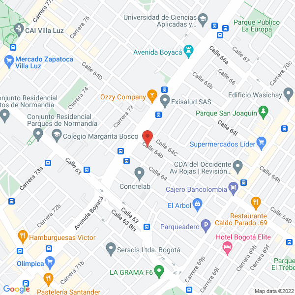 Mapa de Asesorias Integrales Cos S.A.S.