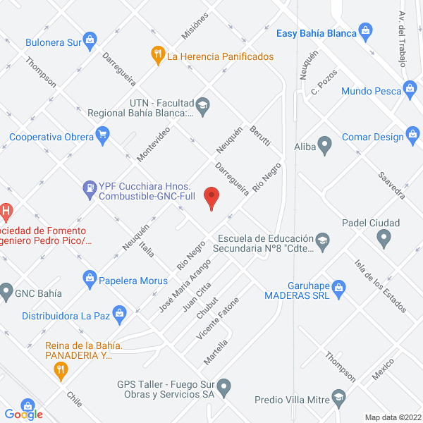 Map of Costa Azul - Rotiseria - Pizzeria Delivery
