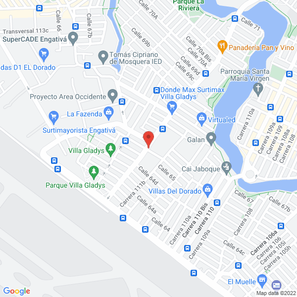 Mapa de Autobuses Indubo S.A.