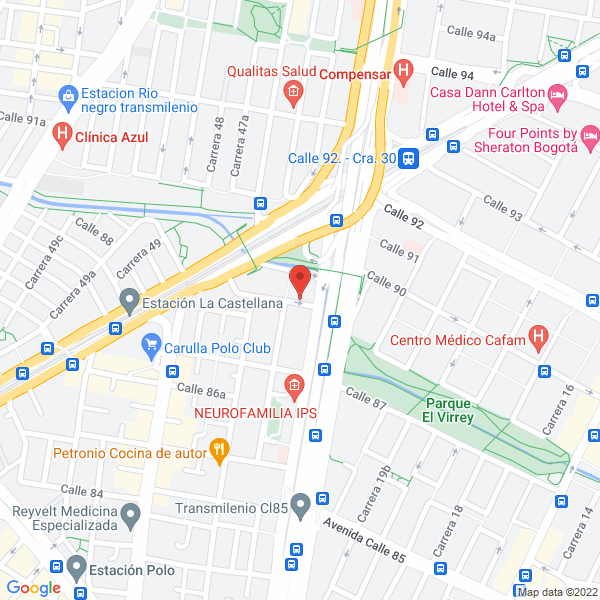Mapa de Autódromos S.A.