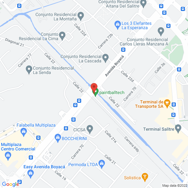 Mapa de Autoinvercol