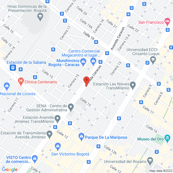 Mapa de Automotos Ltda