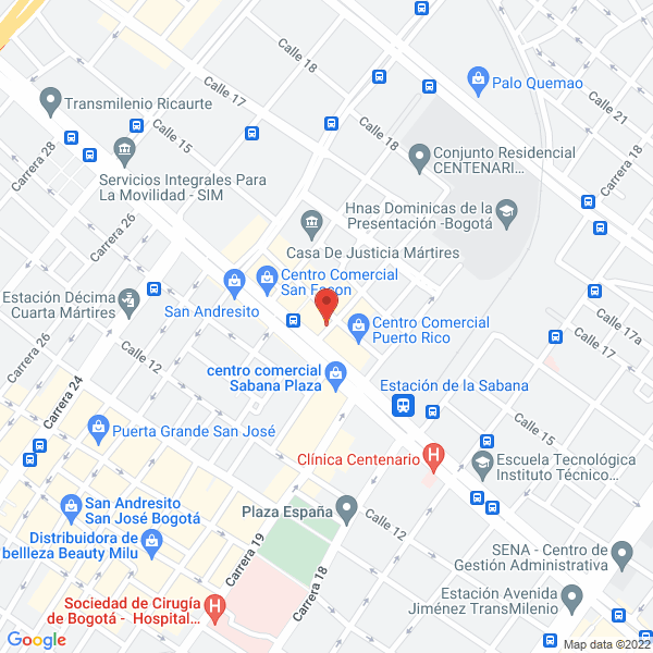 Mapa de Arquitrave Ingeniería & Construcción Ltda.