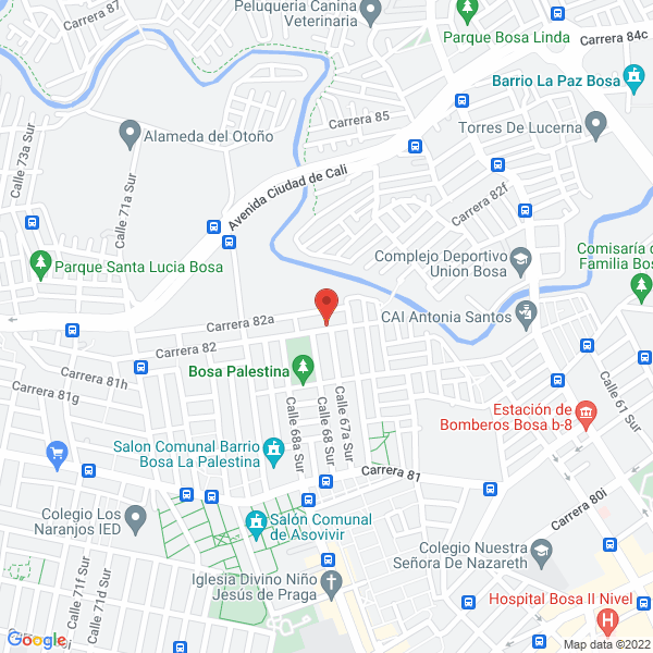 Mapa de Arretapizar Orlando Fajardo