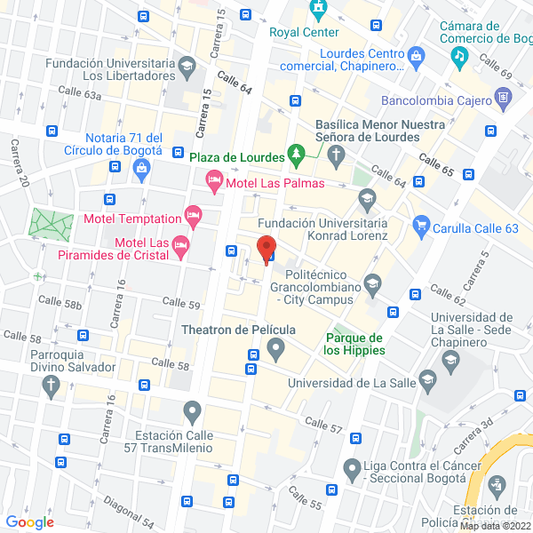 Mapa de Artes Graficas Z 4