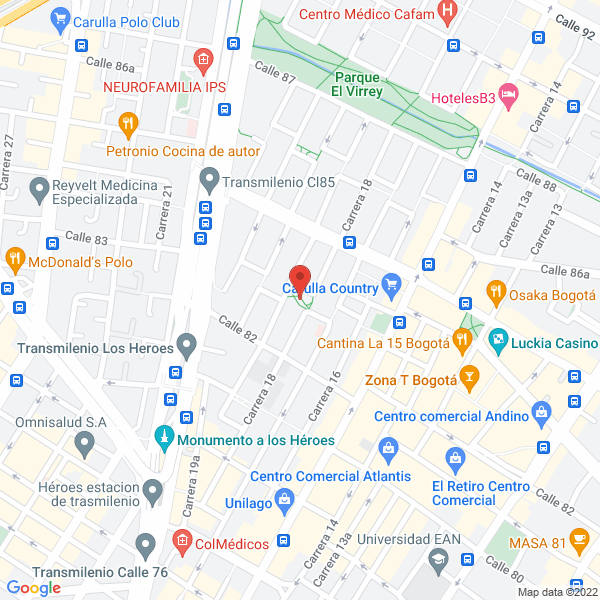 Mapa de As Traducciones