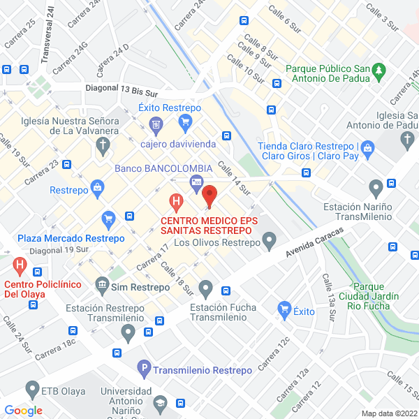 Mapa de Ave Jha S.A.S.