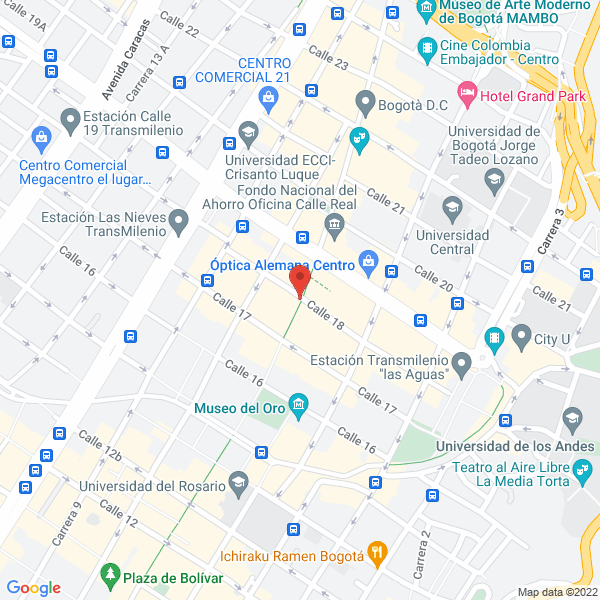 Mapa de Avecab Ltda.