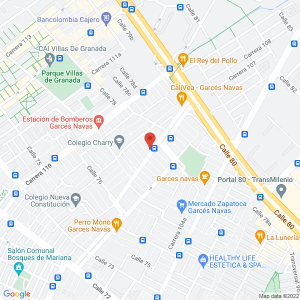Mapa de Avrtv & Servicios S.A.S.