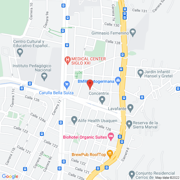 Mapa de Attech S.A.S.