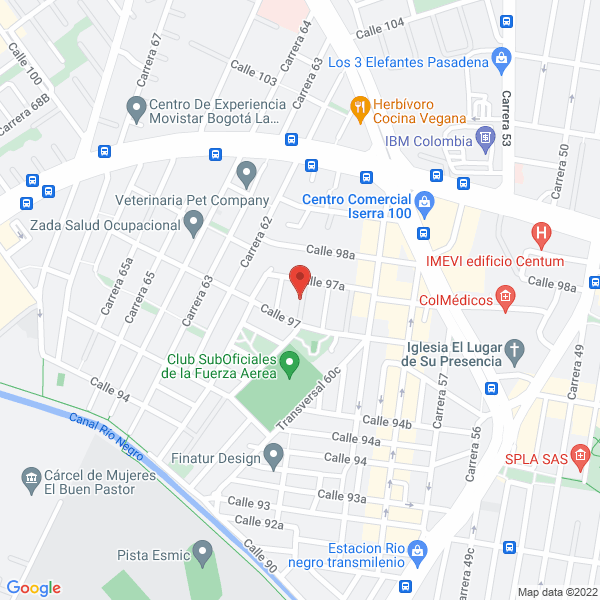 Mapa de Audioavaluos S.A.A.