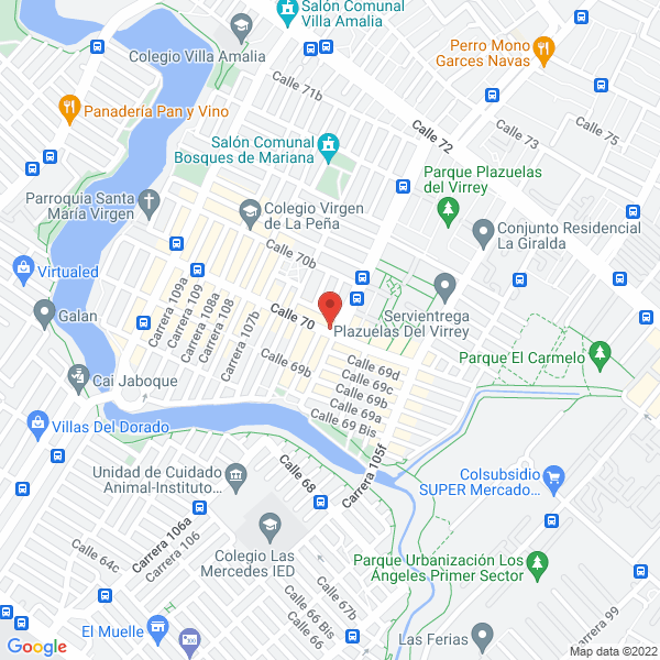 Mapa de Broaster El Sabrosón