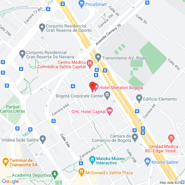 Mapa de Asesores Latinos De Seguros Ltda.