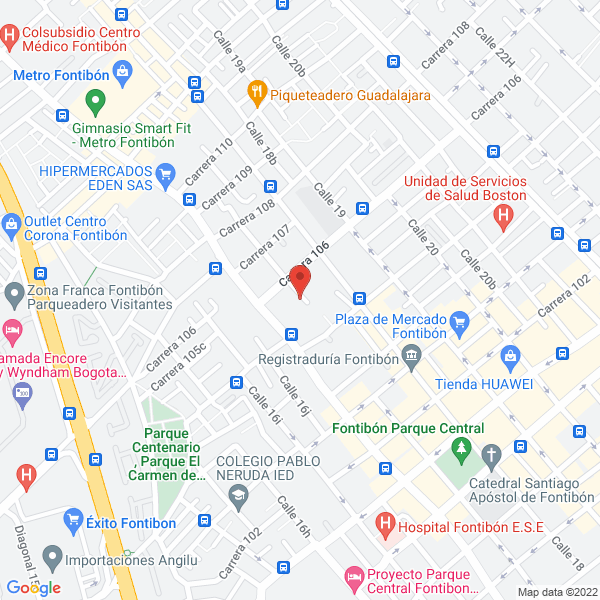 Mapa de Asesorias Ambientales