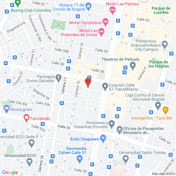Mapa de Arcano Librería Esotérica