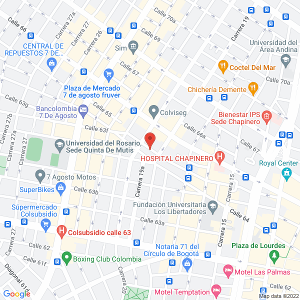Mapa de C.I. Salud Medycal