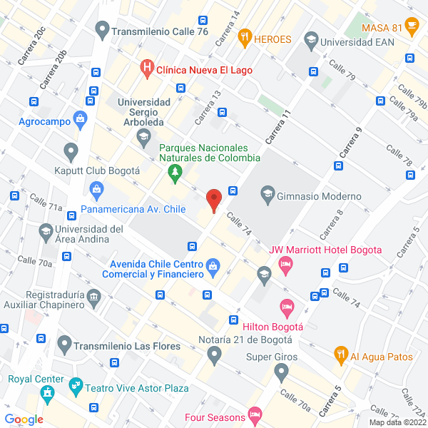 Mapa de Arossa S.A.