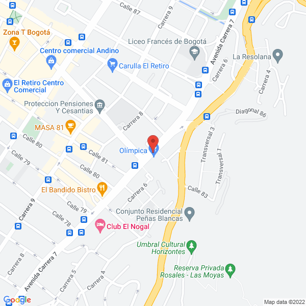 Mapa de Arquitectos E Ingenieros Civiles S.A.
