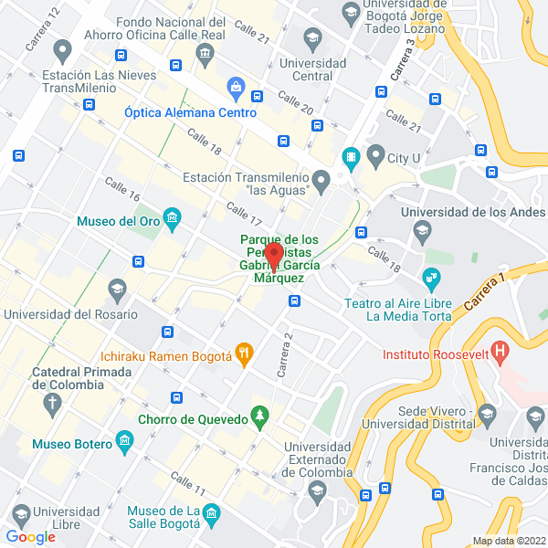 Mapa de Artesanías De La Chamba Tolima