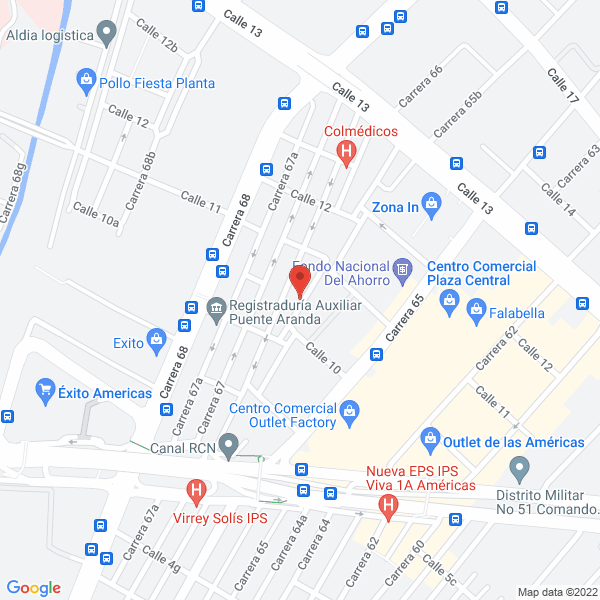 Mapa de Bcn Medical S.A.