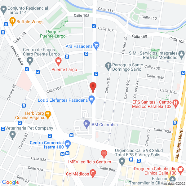 Mapa de Bebidas Aromaticas De Frutas Frutalia