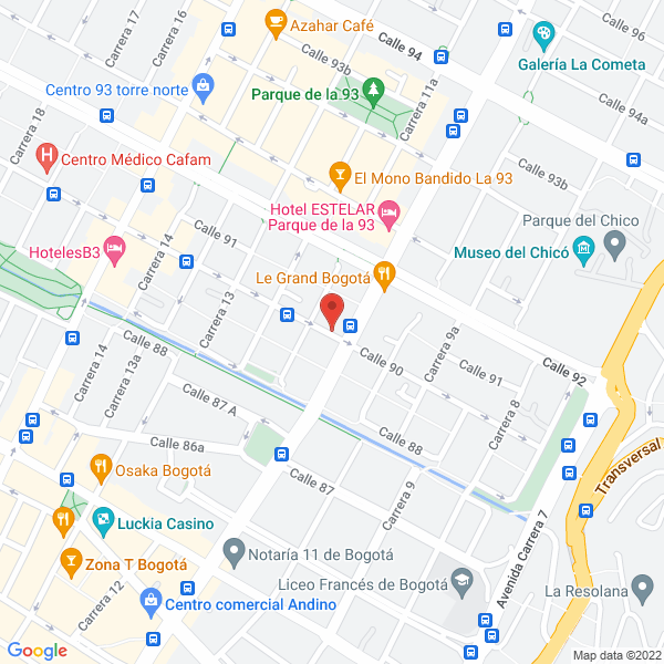 Mapa de Becerra Tafur Jaime Gabriel