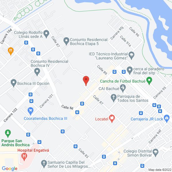 Mapa de Befarma Ltda.