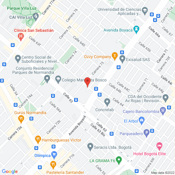 Mapa de Beitech S.A.S.