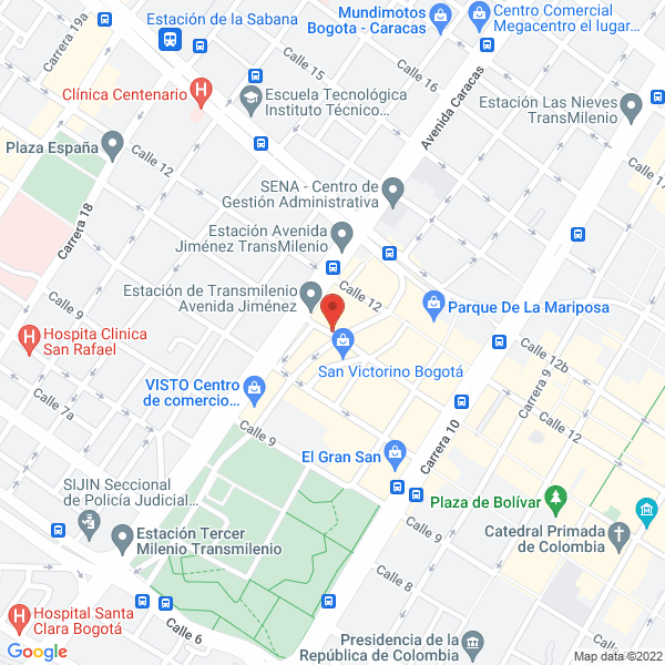 Mapa de Cacharrería Y Papelería Camilo