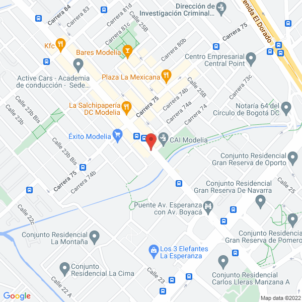Mapa de Cadena Osorio Julio César