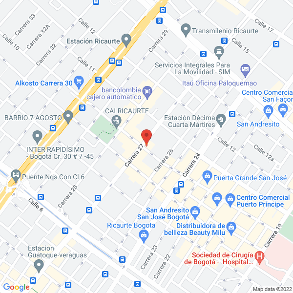 Mapa de Cajas Automáticas Argemiro Lara
