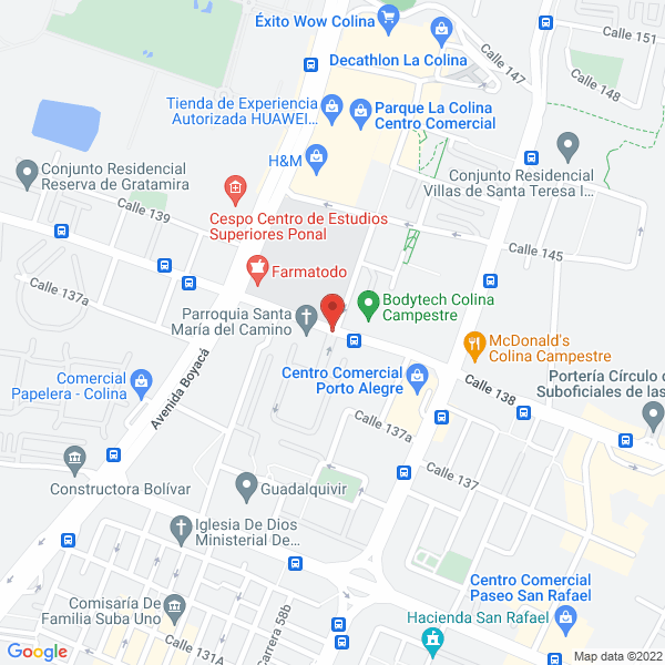 Mapa de Atenea Corp