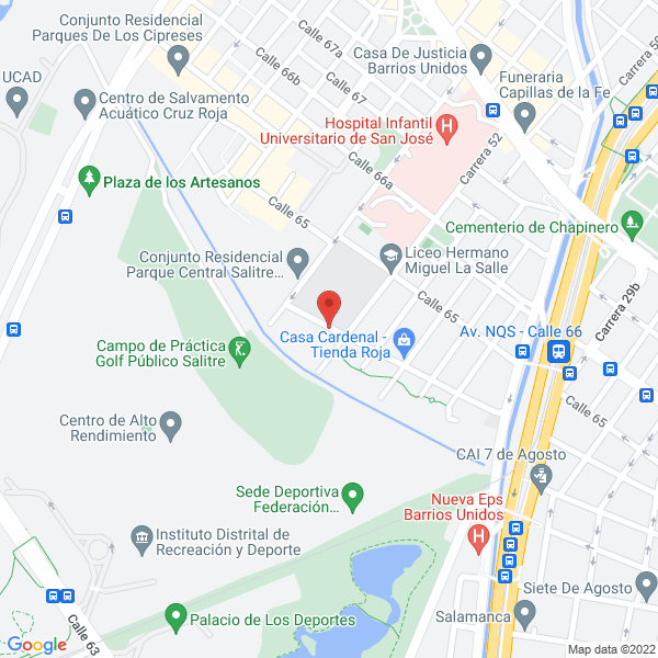 Mapa de Biometal Ltda.