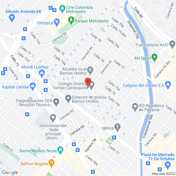 Mapa de Droguería Lima