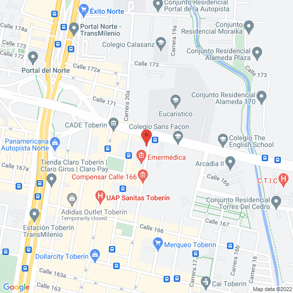 Mapa de Bioempak S.A.