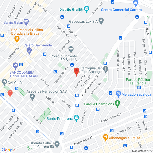Mapa de Banquetes Tatis