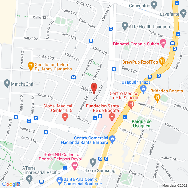 Mapa de Azafran Gourmet