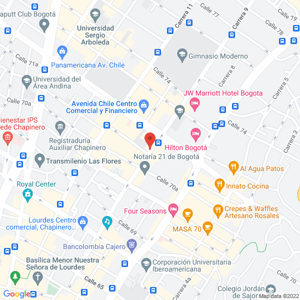 Mapa de B.M.K Optical Equipment Ltda