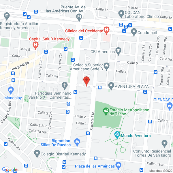 Mapa de Babys & Kids Mundo Infantil