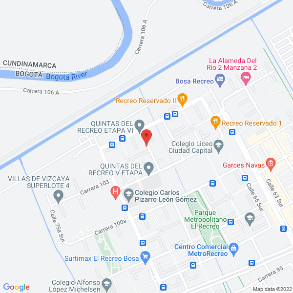 Mapa de Bahía Veracruz