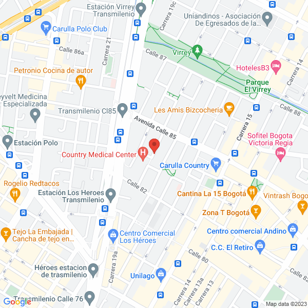 Mapa de Asociación Colombiana De Ingeniería Sísmica
